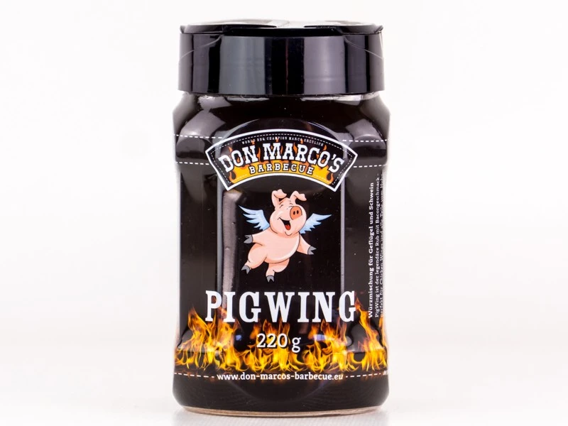 Don Marcos PigWing BBQ Rub 220g Dose 1 Don Marcos PigWing BBQ Rub 220g Dose