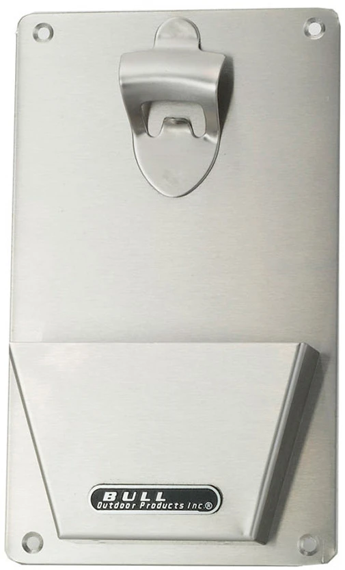 BULL Flaschenöffner Mit Auffangbehälter, Edelstahl 1 BULL Flaschenöffner Mit Auffangbehälter, Edelstahl