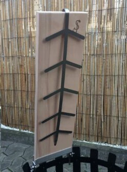 Flammlachsbrett Buche 140mm Klemm-Variante Mit 11mm Nut 10 Flammlachsbrett Buche 140mm Klemm-Variante Mit 11mm Nut -Outdoor-Grillladen 20977 Flammlachsbrett 140mm Klemm