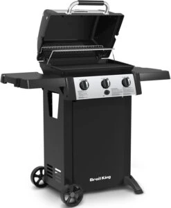 Broil King GEM 310 Gasgrill Inkl. Grillfürst Fettschiene - Modell 2023 -Outdoor-Grillladen 21509 Broil King Gem 320 814152 open 1