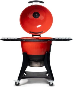 Kamado Joe Holzkohle Kugelgrill Kettle Joe -Outdoor-Grillladen 22252 kamado joe kettle geoeffneter deck 6 1615364436