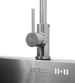 BULL Spülbecken Größe M (43x36x20cm) Inkl. Wasserhahn Für Warm/kalt 9 BULL Spülbecken Größe M (43x36x20cm) Inkl. Wasserhahn Für Warm/kalt -Outdoor-Grillladen 22281 Bull Spuele Wasserhahn