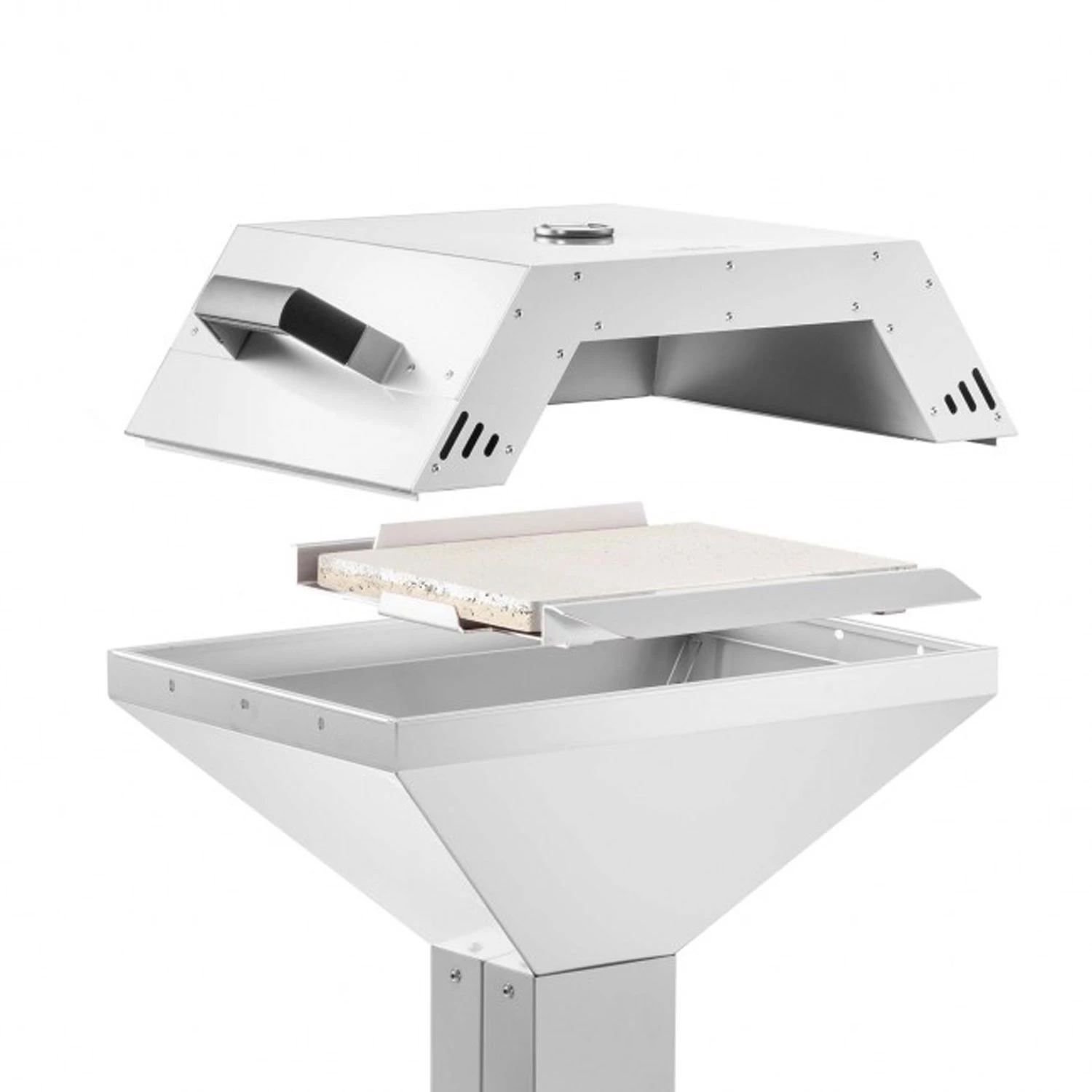 Thüros Pizzahaube Inkl. Pizzastein Und Halter Für Thüros T4 1 Thüros Pizzahaube Inkl. Pizzastein Und Halter Für Thüros T4