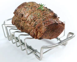 Broil King Spareribs Halter Und Bratenkorb 8 Broil King Spareribs Halter Und Bratenkorb -Outdoor-Grillladen 6687 Broil King Sparerib Bratengestell 6 3 1607696917