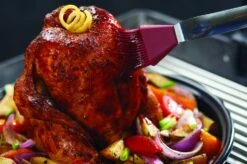 Broil King Hähnchenbräter Mit Aromapfanne -Outdoor-Grillladen 6709 Broil King Haehnchenbraeter 69824