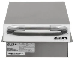 BULL Einbau Seitenbrenner Single / Edelstahl / Drop-In -Outdoor-Grillladen BULL Einbau Seitenbrenner Single Drop In Deckel