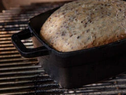 Outdoor-Grillladen -Outdoor-Grillladen Bastard Gusseisen Kastenform Anwendung