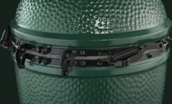 Big Green Egg Large Keramikgrill Starter - Paket -Outdoor-Grillladen Big Green Egg Deckelscharnier Stahlbaender