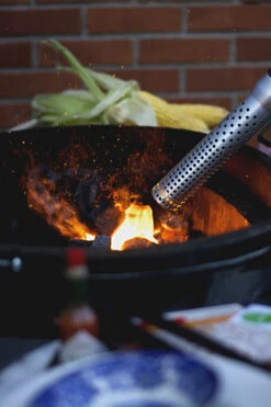 Big Green Egg Looftlighter - Elektrischer Grillanzünder -Outdoor-Grillladen Big Green Egg Looftlighter Anzuenden