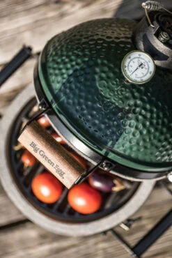 Big Green Egg Mini Keramikgrill -Outdoor-Grillladen Big Green Egg Mini geoeffnet