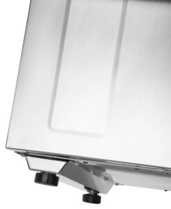 Borniak BBQ Smoker Digital BBDST-70 Edelstahl - Version 1.4 Mit Timer -Outdoor-Grillladen Borniak Raeucherofen 70 Standfuesse