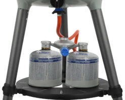 CADAC Camping Gasgrill Carri Chef 40 / BBQ + Chef Pan + Dome - 30 Mbar -Outdoor-Grillladen CADAC Carri Chef 40 Ablage Gaskatuschen 2