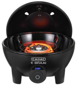 CADAC Elektrogrill Tischgrill E-Braai 40 BBQ / Dome Black -Outdoor-Grillladen CADAC Elektrogrill Heizspirale