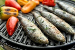 CADAC Camping Gasgrill Grillo Chef 40 / BBQ + Chef Pan + Dome - 30mbar -Outdoor-Grillladen CADAC Gasgrill Grillo Chef 40 Grillrost