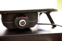 COZZE Pizzaofen Elektrisch 42,5 Cm (17") - Inkl. Pizzastein & Hitzeschild -Outdoor-Grillladen Cozze Elektro Pizzaofen Temperaturregelung 1