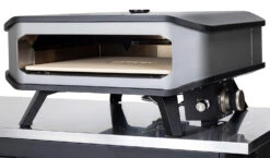 COZZE Pizzaofen Gas 42,5 Cm (17") Mit Thermometer - Inkl. Pizzastein -Outdoor-Grillladen Cozze Gas Pizzaofen Thermometer 17 Zoll