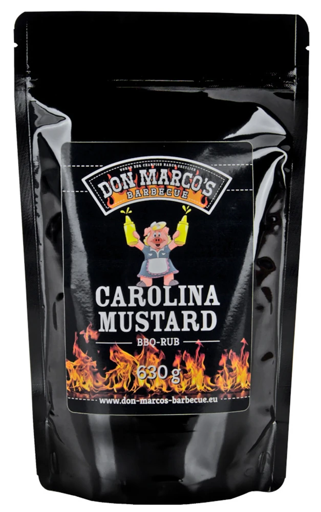 Don Marco`s Dry Rub Carolina Mustard 630g 1 Don Marco`s Dry Rub Carolina Mustard 630g
