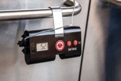 Grillfürst Funk-Thermometer / Grillthermometer / Grillgut Thermometer - Eintracht Frankfurt Edition -Outdoor-Grillladen Eintracht Thermometer Halterung