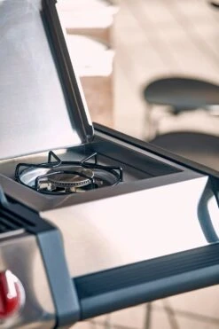 Enders Gasgrill Monroe Black Pro 3 K Turbo -Outdoor-Grillladen Enders Gasgrill Monroe Black Pro 3 K Turbo Seitenkocher