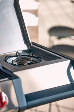 Enders Gasgrill Monroe Pro 4 SIK Turbo -Outdoor-Grillladen Enders Gasgrill Monroe Pro 4 SIK Turbo Seitenkocher