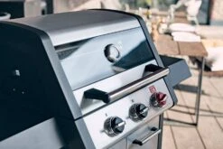 Enders Gasgrill Monroe Pro X 3 S Turbo -Outdoor-Grillladen Enders Gasgrill Monroe ProX 3 S Turbo Edelstahldeckel