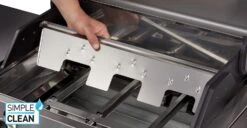 Enders Gasgrill Monroe Pro X 3 S Turbo -Outdoor-Grillladen Enders Gasgrill Monroe ProX 3 S Turbo leichte Reinigung