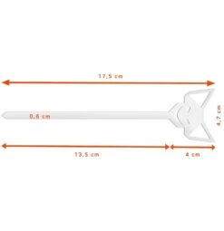 Fennek Burgerspieße 6er Set -Outdoor-Grillladen Fennek Burgerspiesse Set Abmessungen