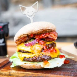 Fennek Burgerspieße 6er Set -Outdoor-Grillladen Fennek Burgerspiesse Set Burger