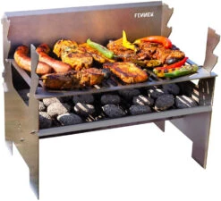 Fennek Grill 2.0 -Outdoor-Grillladen Fennek Grill 2 Grillgut