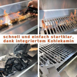 Fennek Grill 2.0 -Outdoor-Grillladen Fennek Grill 2 Kohle anzuenden