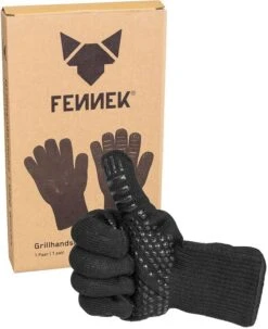 Fennek Grillhandschuhe, Schwarz