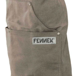 Fennek Grillschürze Grau - Imprägniert -Outdoor-Grillladen Fennek Grillschuerze grau Detail Tasche
