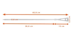 Fennek Grillspieße Lang 6er Set 8 Fennek Grillspieße Lang 6er Set -Outdoor-Grillladen Fennek Grillspiesse lang Abmessungen