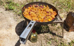 Fennek Topfgreifer Aus Titan -Outdoor-Grillladen Fennek Topfgreifer Titan Pfannengriff