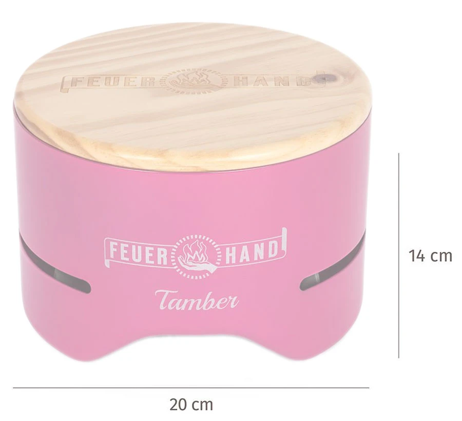 Feuerhand Tischgrill Tamber Telemagenta 3 Feuerhand Tischgrill Tamber Telemagenta – Bild 3