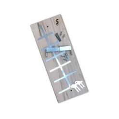 Flammlachsbrett Buche 190mm Schraub-Variante Mit 11mm Nut -Outdoor-Grillladen Flammlachsbrett 190mm Schaub 6mm