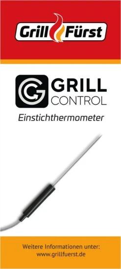 Napoleon Prestige Pro 825-3 Edelstahl Gasgrill Inkl. Drehspieß Und Bodenbeleuchtung - Modell 2023 - SMART Deal Inkl. Grillfürst Grill Control Mit Companion Device Und Einstichthermometer -Outdoor-Grillladen Grill Control Einstichthermometer 1