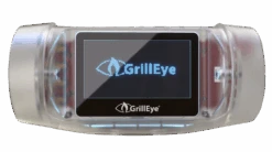 GrillEye MAX - Smart WiFi Grillthermometer Mit Cloud Funktion - Intant-Thermometer +/-0,1°C Präzise ( Grill Eye ) - Inkl. 2 IRIS Probe Temperaturfühler