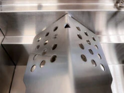 Grillfürst G201E 2-Brenner Gasgrill Portabel V2 - Campinggrill / Balkongrill 50mbar -Outdoor-Grillladen Grillfuerst Campinggrill G201E Flammenschutzblech Edelstahl