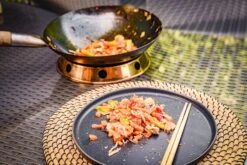 Grillfürst Edelstahl Wok Ø 30 Cm Mit Wokring Für Seitenkocher / Grillrost -Outdoor-Grillladen Grillfuerst Edelstahl Wok Pfanne 1