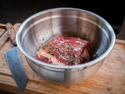 Grillfürst BBQ 3er Edelstahlschüssel Set Mit Glasdeckel 30 Grillfürst BBQ 3er Edelstahlschüssel Set Mit Glasdeckel -Outdoor-Grillladen Grillfuerst Edelstahlschuessel marinieren