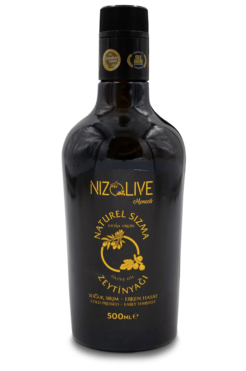 Grillfürst Feinkost - Olivenöl Niz Olive Memecik - Nativ Extra - Mehrfach International Preisgekrönt - 500ml 2 Grillfürst Feinkost - Olivenöl Niz Olive Memecik - Nativ Extra - Mehrfach International Preisgekrönt - 500ml – Bild 2