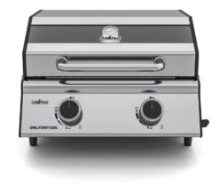 Grillfürst G201E 2-Brenner Gasgrill Portabel V2 - Campinggrill / Balkongrill 50mbar
