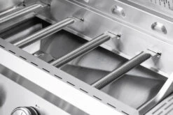 Grillfürst G521G Smart Grill - Mit Automatischer Temperatursteuerung, Hochtemperaturbrenner, Heckbrenner Und Gusseisen Rosten -Outdoor-Grillladen Grillfuerst G521E Smart Grill Edelstahl Brenner Detail 1