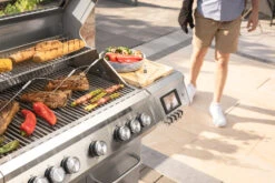 Grillfürst G521E Smart Grill - Mit Automatischer Temperatursteuerung, Hochtemperaturbrenner, Heckbrenner Und Edelstahl Rosten -Outdoor-Grillladen Grillfuerst G521E Smart Grill Temperaturfuehler