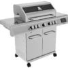 Grillfürst G521G Smart Grill - Mit Automatischer Temperatursteuerung, Hochtemperaturbrenner, Heckbrenner Und Gusseisen Rosten