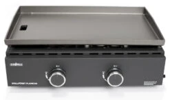 Grillfürst Plancha Grill - 2 Brenner Mit Insgesamt 7 KW Und Edelstahl Plancha - Inkl. 2 Stk. Plancha Spatel Und Grillzange 17 Grillfürst Plancha Grill - 2 Brenner Mit Insgesamt 7 KW Und Edelstahl Plancha - Inkl. 2 Stk. Plancha Spatel Und Grillzange -Outdoor-Grillladen Grillfuerst Gas Planchagrill schwarz