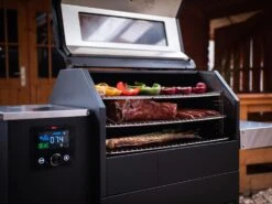 Grillfürst Pelletgrill / Pelletsmoker S280 -Outdoor-Grillladen Grillfuerst Pelletgrill Pelletsmoker 3 Grillroste
