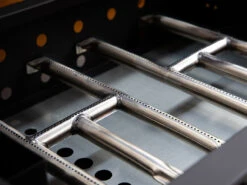 Grillfürst Plancha Grill - 2 Brenner Mit Insgesamt 7 KW Und Edelstahl Plancha -Outdoor-Grillladen Grillfuerst Planchagrill Edelstahlbrenner 1