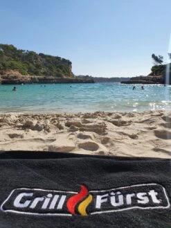 Grillfürst Premium Saunatuch / Handtuch / Badetuch / Strandtuch XL, 100% Baumwolle, 90 X 200 Cm